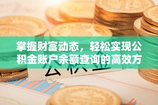 站前掌握财富动态，轻松实现公积金账户余额查询的高效方法